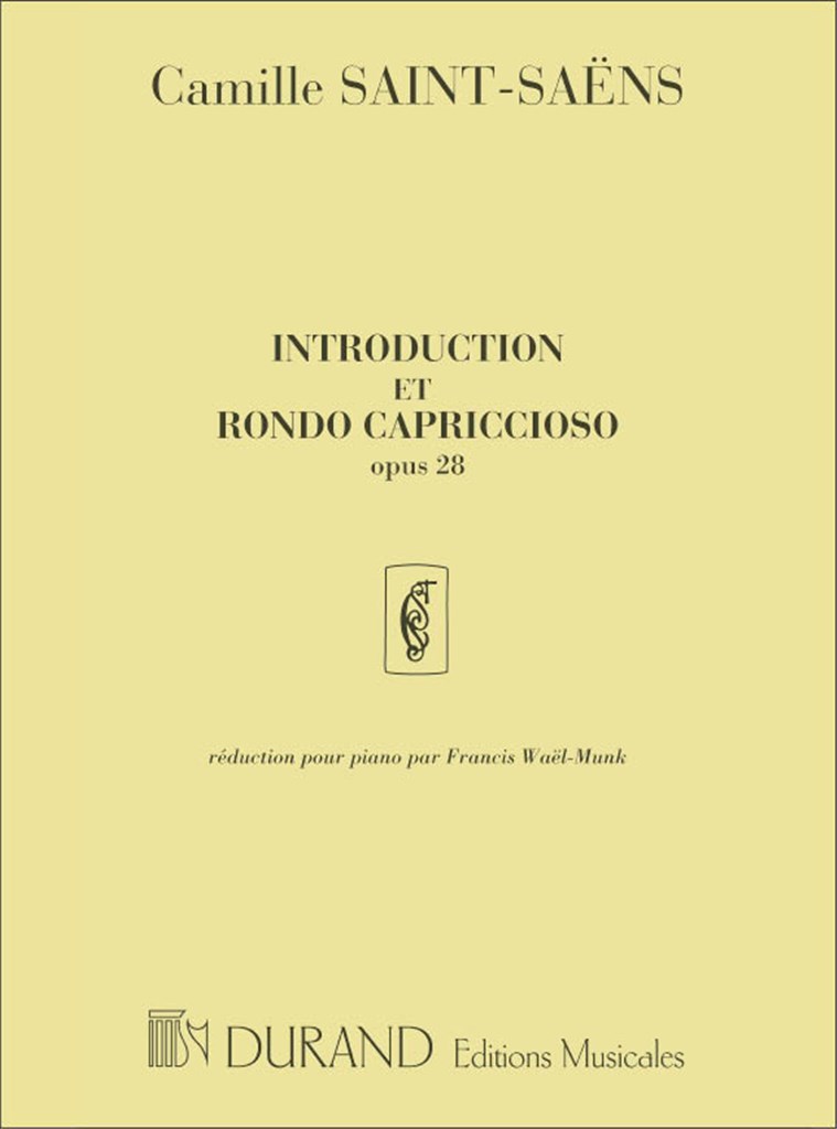 Introduction Et Rondo Capriccioso Opus 28